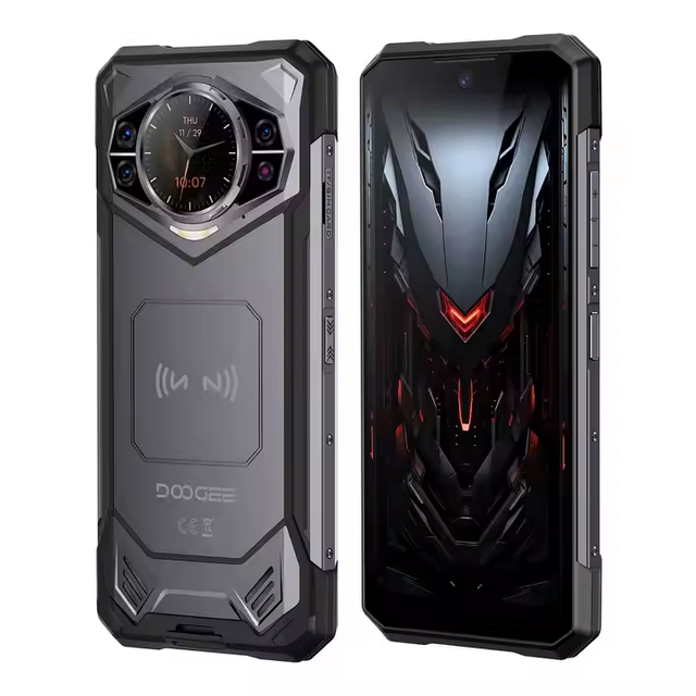 Wholesale DOOGEE S200 5G Rugged Phone 12GB+256GB Side Fingerprint 6.72 Inch Android 14 Dimensity 7050 5G OTG NFC