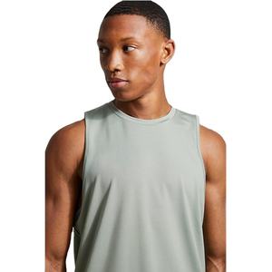 เสื้อกล้ามออกกำลังกายผู้ชาย ทรงเข้ารูป ระบายอากาศได้ดี เป็นมิตรกับสิ่งแวดล้อม ผลิตจากโพลีเอสเตอร์/คอตตอน คอกลม แขนกุด สำหรับฤดูร้อน ขายส่ง - Product Image 4