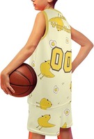 Ensemble de maillots de basket-ball personnalisés en gros, uniformes d'équipe réversibles avec impression personnalisée, ensemble de maillots de basket-ball pour match