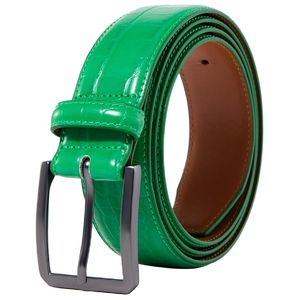 Venta al por mayor de calidad profesional de los hombres de cuero Cinturón de moda de negocios Casual cinturones de cuero - Product Image 6