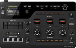 อัลฟ่า ทีต้า RMX‑IGNITE เอฟเฟคเตอร์ดีเจระดับมืออาชีพ – 3-BAND FX, LEVER FX, 4-Sampler Pads, Digital Send/Return, ESS 32‑bit Converter - Product Image 1
