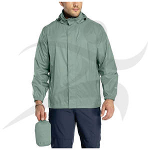 Wholesale Unisex Waterproof with Hood Custom Logo Casual Style for <b>Summer</b> <b>Men</b> and Women's Coat Lightweight <b>Jacket</b> for Man <b>Jacket</b> - Product Image 5