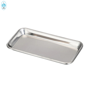 Bandeja médica de acero inoxidable para uso Dental, herramientas de placa cuadrada, instrumento de operación, placa de tratamiento quirúrgico - Product Image 5