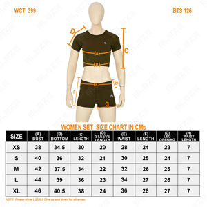 Conjuntos de fitness para gimnasio para mujer, 2 uds., pantalones cortos de motorista de algodón y sujetador, ropa deportiva por encima de la rodilla para yoga y entrenamientos - Product Image 6