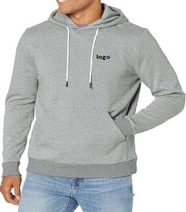 เสื้อฮู้ดแบบกำหนดเองสีดำสำหรับผู้ชายผ้าฝ้าย100% ธรรมดาซิป100% Eco-Smart แบบปรับแต่งได้ - Product Image 4