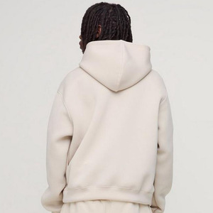 Respirant confortable hiver hommes à manches longues mode sweat-shirt poche kangourou 100% coton Logo personnalisé pour vêtements de sport décontractés - Product Image 4