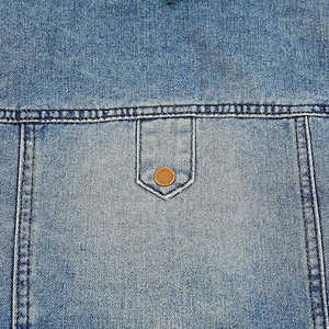 Veste en jean Kivotech pour homme, coupe slim, décontractée, vestes et manteaux en jean, vêtements en jean, veste à capuche pour homme - Product Image 6