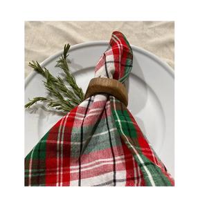 Anneaux de serviette en bois naturel faits à la main, centre de table artisanal, porte-anneaux de serviette en bois, prix bas - Product Image 3