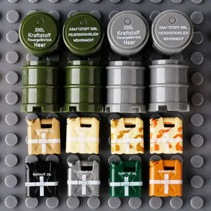For Lego Moc 1:35 Scale WW2 Militaires Construction Toy Creative and Educational <b>Model</b> Set for Children Plastic Material - Product Image 3