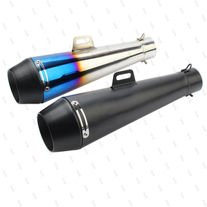 51MM universel moto réaménagé silencieux d'échappement sans lacet pour Z400 R3 ZX6R <span class=keywords><strong>636</strong></span> M4 moto course Performance échappement - Product Image 6