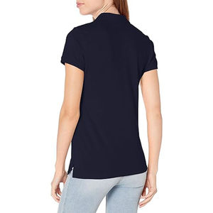 Camisetas de Mujer de Alta Calidad en Poliéster y Algodón, Camiseta Ajustada Suave con Logotipo Personalizado, Camiseta Polo de Mujer 100% Algodón - Product Image 3