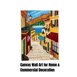 Peinture murale sur toile personnalisée imprimée en UV pour la décoration de la maison et des espaces commerciaux - Product Image 6