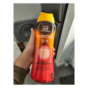 Downy Unstopables Fusion In-Wash <b>Laundry</b> Scent Booster <b>Beads</b> 10.7 oz Sunset Citrus 2-in-1 All Day Freshness Eco-Friendly - Product Image 2