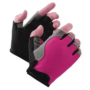 Gants de cyclisme mi-doigts pour hommes, antidérapants, antichocs, pour le fitness, le sport, la conduite, pour l'été, pour le vélo de route et de montagne - Product Image 1