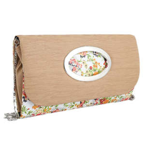 Bolso de mano elegante para mujer 9071 - Beige - Product Image 1