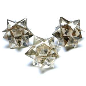 Cuarzo ahumado al por mayor 12 puntos Merkaba Star - Chakra equilibrio y decoración del hogar - Product Image 4