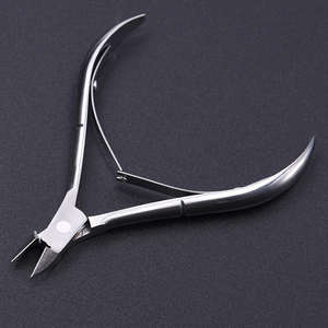 Coupe-ongles à bout en acier inoxydable pour orteils, de 8 pouces, médical, avec poignée souple antidérapante, professionnel - Product Image 1