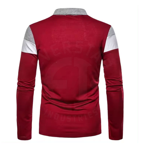 Camisetas de Polo de manga larga para hombre superventas, camiseta de polo de moda para oficina y ropa informal de Pakistán - Product Image 2