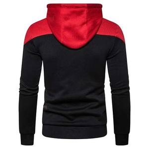 Vente en gros de vêtements pour hommes de haute qualité, poids lourds, surdimensionnés, avec impression personnalisée et contraste, sweatshirts à capuche et sweatshirts - Product Image 3