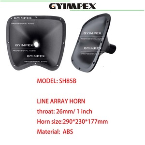 290*230*177mm Bocina de guía de ondas ABS para altavoces de arreglo lineal, tweeter de bocina, accesorios para altavoces de audio profesional - Product Image 2