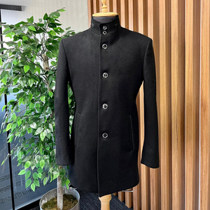 Nouveau produit manteau d'hiver luxe Elite hommes élégants veste nouvelle mode italienne en gros manteau de laine pas cher - Product Image 1