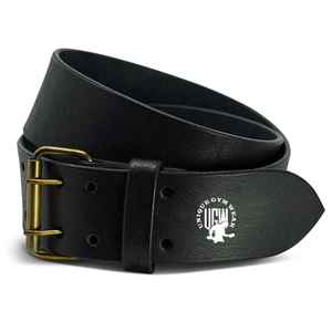 UNIQUE GYM WEAR Cinturones de Cuero Vacuno Marrón Hechos a Medida para Hombre, Hebilla de Acero, Estilo Casual Vintage, Reversibles y Ecológicos - Product Image 5