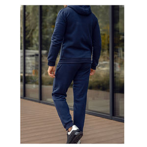 2024 nouveau produit de qualité supérieure hommes coton fait pull survêtement ensemble deux pièces hommes survêtement à vendre à bas prix - Product Image 2