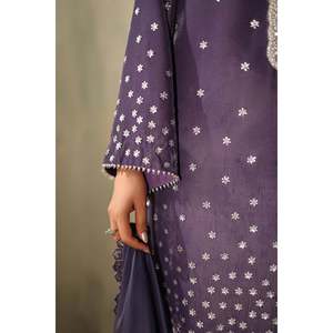 Ensemble de costume en velours brodé pour femmes PR-1226 - Product Image 5