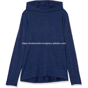 Sudadera con capucha de lana con cuello redondo XS de gran tamaño para hombre de alta calidad, jersey de invierno, estilo personalizado, bordado, bolsillo de canguro, con capucha sólida - Product Image 5