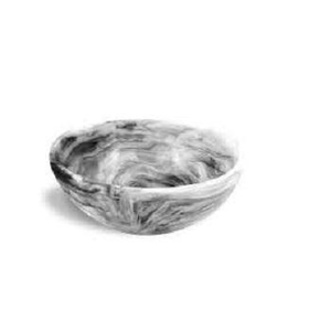 Ensemble de saladiers et d'assiettes en résine de haute qualité, ustensiles de cuisine et de table sans danger pour les aliments, bol de service en résine incrustée et accessoires - Product Image 5