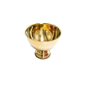 Novedad: Cuencos de champán de metal dorado con base, barra y cuenco para hielo de vino, forma redonda para decoración de eventos y fiestas - Product Image 6