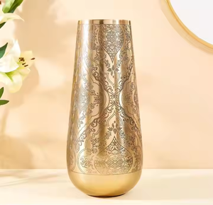 Florero de Metal Decoración de Mesa Decoración Plantas Flor Hogar Jardinería Elegante por decor Impex - Product Image 3