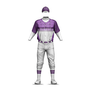 Uniformes de Béisbol Juveniles al por Mayor, Nuevos y Lisos, Diseño Personalizado por Sublimación, Ropa Deportiva Transpirable con su Propio Logotipo para Equipos - Product Image 5