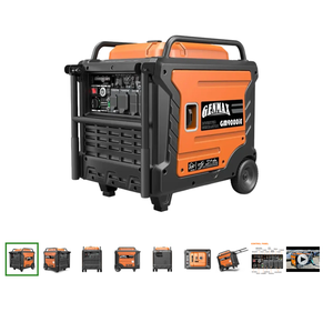 Generador Inverter a Gasolina GM9000iE de 50 Amp, 7600W/9000W con Arranque Remoto y Detector de CO, Nuevo, en Oferta - Product Image 6