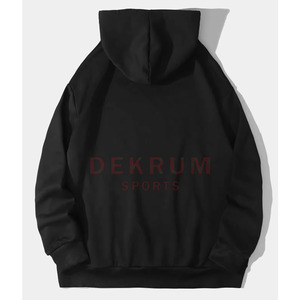 Mejor Precio Sudaderas con Pedrería para Hombre Hechas en Pakistán, Tela de Invierno con Patrón Sólido, Color y Logotipo Personalizados, MOQ Bajo de 20 Piezas - Product Image 2