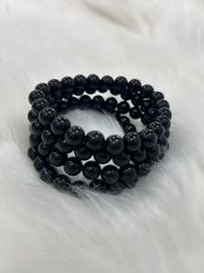 Natural Black Tourmaline 8mm Bead <b>Bracelet</b> Handmade Crystal <b>Healing</b> Gemstone Stretch <b>Bracelet</b> Reiki Jewelry Gift - Product Image 6