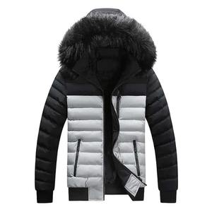 Invierno nuevos hombres de alta calidad Push Warm a prueba de viento chaquetas de algodón con capucha chaqueta de lana de invierno para hombre - Product Image 6