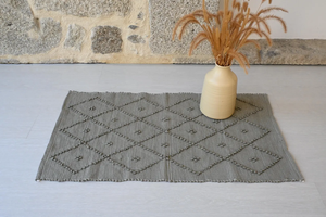 100% coton fait à la main tapis petit tapis tapis de salon avec article Homedecor de haute qualité écologique - Product Image 4