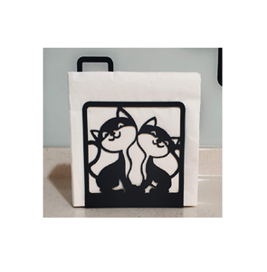 Venta al por mayor servilletero soporte para pañuelos demanda personalizada Fábrica Cocina Soporte para pañuelos de metal Mesa de alambre precio bajo - Product Image 3