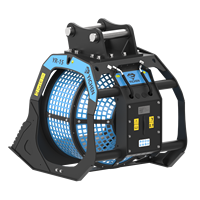 Godet de criblage d'excavatrice à haut rendement compatible avec tous les modèles Accessoires de machines de construction de qualité fiable