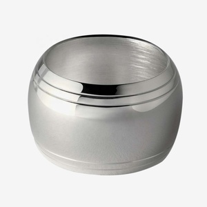 Servilleteros de plata antigua, vajilla de boda real, diseño decorativo, nuevo servilletero de Metal - Product Image 1
