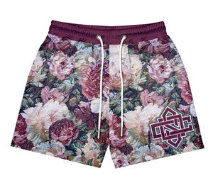 Shorts de sport d'été de haute qualité séchage rapide respirant maille-conception de Logo personnalisé décontracté non tissé tissage entraînement Muscle Shorts - Product Image 4