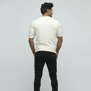 เสื้อยืดแขนสั้นลำลองสไตล์สปอร์ตสำหรับผู้ชาย ปี 2025 ผ้าฝ้าย 100% คอปก สีพื้น ทรงโอเวอร์ไซส์ สไตล์ฮิปฮอป สตรีทแฟชั่น - Product Image 2