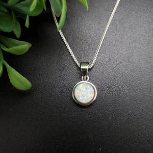 จี้โอปอลสปินเนอร์สไตล์โบโฮ925ทำด้วยมือพร้อมชุบทองเครื่องประดับของขวัญแต่งงานที่สมบูรณ์แบบ - Product Image 5