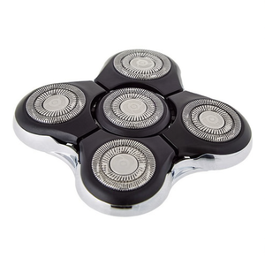 Cabezal de Repuesto para Afeitadora RX5 Ultimate - Láminas y Cuchillas Negras y Plateadas, Afeitadora de Barba de Una Sola Cuchilla, Alimentación USB para RV - Product Image 3