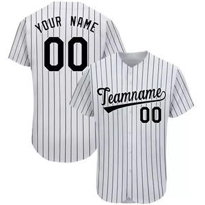 Maillot de baseball personnalisé de haute qualité, dernière collection, vente en gros, OEM, 100 % polyester, respirant, évacuant l'humidité, antibactérien, imprimé - Product Image 5