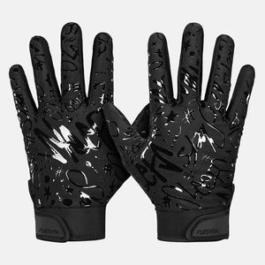Gants de moto de course à doigts complets compatibles avec les écrans tactiles en cuir imprimés avec un logo personnalisé de haute qualité - Product Image 4