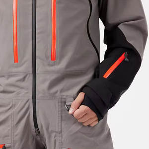 Combinaisons de ski de luxe, prix usine, couleur personnalisée, en stock, coupe-vent. - Product Image 3