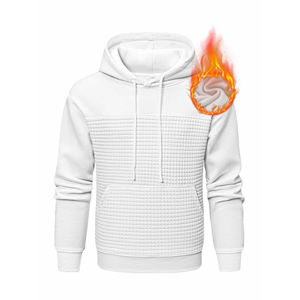 Sudadera con capucha informal de moda para hombre con diseño personalizado Puff estampado bordado sudaderas con capucha logotipo personalizado ropa de calle de gran tamaño sudaderas con capucha para hombre - Product Image 1