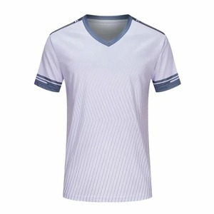 2021 nueva camiseta de fútbol para hombres, camisetas de entrenamiento personalizables transpirables, Kits de sudadera, Kits de fútbol de vigilancia para correr en blanco - Product Image 5